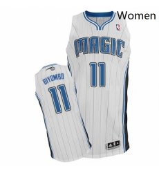 Womens Adidas Orlando Magic 11 Bismack Biyombo Authentic White Home NBA Jersey Womens Adidas Orlando Magic 11 Bismack Biyombo Authentic White Home NBA Jersey