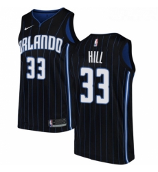 Womens Nike Orlando Magic 33 Grant Hill Authentic Black Alternate NBA Jersey Statement Edition Womens Nike Orlando Magic 33 Grant Hill Authentic Black Alternate NBA Jersey Statement Edition