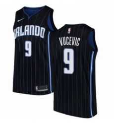 Womens Nike Orlando Magic 9 Nikola Vucevic Swingman Black Alternate NBA Jersey Statement Edition Womens Nike Orlando Magic 9 Nikola Vucevic Swingman Black Alternate NBA Jersey Statement Edition