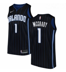 Youth Nike Orlando Magic 1 Tracy Mcgrady Authentic Black Alternate NBA Jersey Statement Edition Youth Nike Orlando Magic 1 Tracy Mcgrady Authentic Black Alternate NBA Jersey Statement Edition