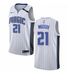 Youth Nike Orlando Magic 21 Timofey Mozgov Swingman White NBA Jersey Association Edition Youth Nike Orlando Magic 21 Timofey Mozgov Swingman White NBA Jersey Association Edition