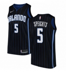Youth Nike Orlando Magic 5 Marreese Speights Authentic Black Alternate NBA Jersey Statement Edition Youth Nike Orlando Magic 5 Marreese Speights Authentic Black Alternate NBA Jersey Statement Edition