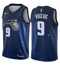 Youth Nike Orlando Magic 9 Nikola Vucevic Swingman Blue NBA Jersey City Edition Youth Nike Orlando Magic 9 Nikola Vucevic Swingman Blue NBA Jersey City Edition