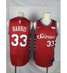 76ers 33 Tobias Harris Red Nike Throwback Swingman Jersey 76ers 33 Tobias Harris Red Nike Throwback Swingman Jersey