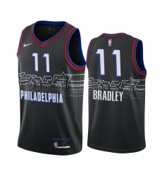 Men Nike Philadelphia 76ers 11 Tony Bradley Black NBA Swingman 2020 21 City Edition Jersey Men Nike Philadelphia 76ers 11 Tony Bradley Black NBA Swingman 2020 21 City Edition Jersey