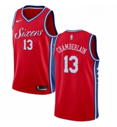 Mens Nike Philadelphia 76ers 13 Wilt Chamberlain Authentic Red Alternate NBA Jersey Statement Edition Mens Nike Philadelphia 76ers 13 Wilt Chamberlain Authentic Red Alternate NBA Jersey Statement Edition