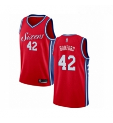 Youth Philadelphia 76ers 42 Al Horford Swingman Red Basketball Jersey Statement Edition Youth Philadelphia 76ers 42 Al Horford Swingman Red Basketball Jersey Statement Edition