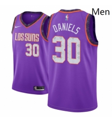 Men NBA 2018 19 Phoenix Suns 30 Troy Daniels City Edition Purple Jersey Men NBA 2018 19 Phoenix Suns 30 Troy Daniels City Edition Purple Jersey