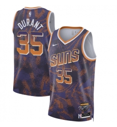 Men Phoenix Suns 35 Kevin Durant Purple 2025 Select Series Swingman Stitched Basketball Jersey Men Phoenix Suns 35 Kevin Durant Purple 2025 Select Series Swingman Stitched Basketball Jersey