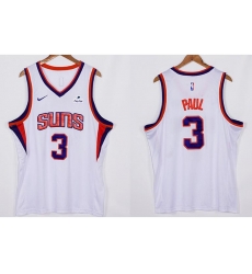 Men Phoenix Suns Chris Paul 3 Orange 2021 2022 White Edition Nike Stitched Jersey Men Phoenix Suns Chris Paul 3 Orange 2021 2022 White Edition Nike Stitched Jersey