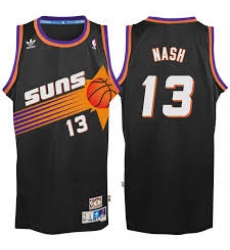 Mens Adidas Phoenix Suns 13 Steve Nash Swingman Black Throwback NBA Jersey Mens Adidas Phoenix Suns 13 Steve Nash Swingman Black Throwback NBA Jersey