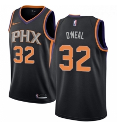 Mens Nike Phoenix Suns 32 Shaquille ONeal Authentic Black Alternate NBA Jersey Statement Edition Mens Nike Phoenix Suns 32 Shaquille ONeal Authentic Black Alternate NBA Jersey Statement Edition