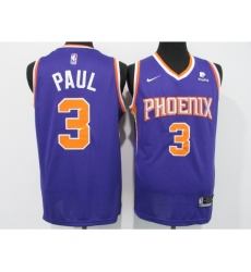 Men's Phoenix Suns #3 Chris Paul Nike Purple Swingman Jersey Men's Phoenix Suns #3 Chris Paul Nike Purple Swingman Jersey
