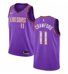 Womens Nike Phoenix Suns 11 Jamal Crawford Swingman Purple NBA Jersey 2018 19 City Edition Womens Nike Phoenix Suns 11 Jamal Crawford Swingman Purple NBA Jersey 2018 19 City Edition