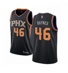Womens Phoenix Suns 46 Aron Baynes Swingman Black Basketball Jersey Statement Edition Womens Phoenix Suns 46 Aron Baynes Swingman Black Basketball Jersey Statement Edition
