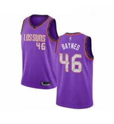 Womens Phoenix Suns 46 Aron Baynes Swingman Purple Basketball Jersey 2018 19 City Edition Womens Phoenix Suns 46 Aron Baynes Swingman Purple Basketball Jersey 2018 19 City Edition