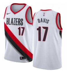 Mens Nike Portland Trail Blazers 17 Ed Davis Authentic White Home NBA Jersey Association Edition Mens Nike Portland Trail Blazers 17 Ed Davis Authentic White Home NBA Jersey Association Edition