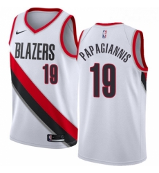 Mens Nike Portland Trail Blazers 19 Georgios Papagiannis Authentic White NBA Jersey Association Edition Mens Nike Portland Trail Blazers 19 Georgios Papagiannis Authentic White NBA Jersey Association Edition