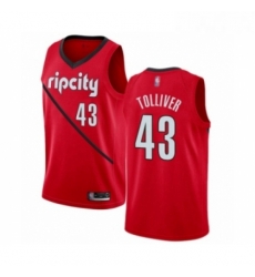 Womens Portland Trail Blazers 43 Anthony Tolliver Red Swingman Jersey Earned Edition Womens Portland Trail Blazers 43 Anthony Tolliver Red Swingman Jersey Earned Edition
