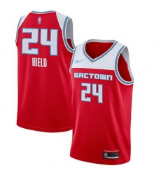 Kings 24 Buddy Hield Red Basketball Swingman City Edition 2019 20 Jersey Kings 24 Buddy Hield Red Basketball Swingman City Edition 2019 20 Jersey
