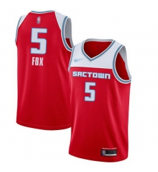 Kings 5 De Aaron Fox Red Basketball Swingman City Edition 2019 20 Jersey Kings 5 De Aaron Fox Red Basketball Swingman City Edition 2019 20 Jersey