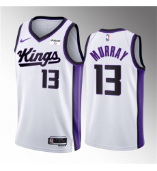Men Sacramento Kings 13 Keegan Murray White 2023 24 Association Edition Swingman Stitched Basketball Jersey Men Sacramento Kings 13 Keegan Murray White 2023 24 Association Edition Swingman Stitched Basketball Jersey