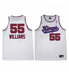 Mens Adidas Sacramento Kings 55 Jason Williams Authentic White New Throwback NBA Jersey Mens Adidas Sacramento Kings 55 Jason Williams Authentic White New Throwback NBA Jersey