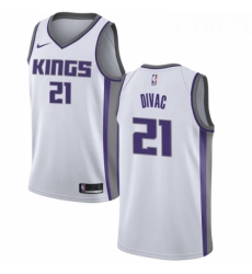 Mens Nike Sacramento Kings 21 Vlade Divac Swingman White NBA Jersey Association Edition Mens Nike Sacramento Kings 21 Vlade Divac Swingman White NBA Jersey Association Edition