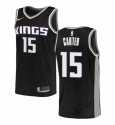 Womens Nike Sacramento Kings 15 Vince Carter Swingman Black NBA Jersey Statement Edition Womens Nike Sacramento Kings 15 Vince Carter Swingman Black NBA Jersey Statement Edition