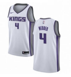 Womens Nike Sacramento Kings 4 Chris Webber Authentic White NBA Jersey Association Edition Womens Nike Sacramento Kings 4 Chris Webber Authentic White NBA Jersey Association Edition