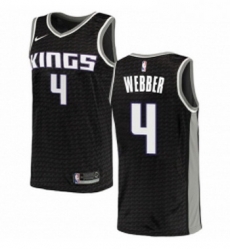 Womens Nike Sacramento Kings 4 Chris Webber Swingman Black NBA Jersey Statement Edition Womens Nike Sacramento Kings 4 Chris Webber Swingman Black NBA Jersey Statement Edition