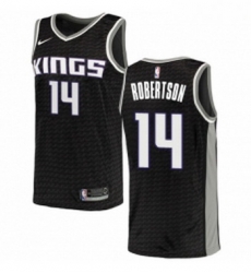 Youth Nike Sacramento Kings 14 Oscar Robertson Authentic Black NBA Jersey Statement Edition Youth Nike Sacramento Kings 14 Oscar Robertson Authentic Black NBA Jersey Statement Edition
