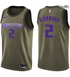 Youth Nike Sacramento Kings 2 Mitch Richmond Swingman Green Salute to Service NBA Jersey Youth Nike Sacramento Kings 2 Mitch Richmond Swingman Green Salute to Service NBA Jersey