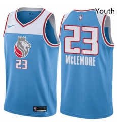 Youth Nike Sacramento Kings 23 Ben McLemore Swingman Blue NBA Jersey City Edition Youth Nike Sacramento Kings 23 Ben McLemore Swingman Blue NBA Jersey City Edition