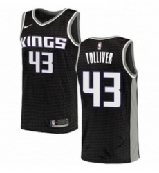Youth Nike Sacramento Kings 43 Anthony Tolliver Authentic Black NBA Jersey Statement Edition Youth Nike Sacramento Kings 43 Anthony Tolliver Authentic Black NBA Jersey Statement Edition