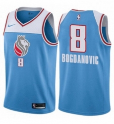 Youth Nike Sacramento Kings 8 Bogdan Bogdanovic Swingman Blue NBA Jersey City Edition Youth Nike Sacramento Kings 8 Bogdan Bogdanovic Swingman Blue NBA Jersey City Edition