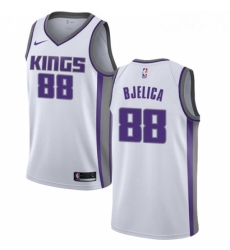 Youth Nike Sacramento Kings 88 Nemanja Bjelica Swingman White NBA Jersey Association Edition Youth Nike Sacramento Kings 88 Nemanja Bjelica Swingman White NBA Jersey Association Edition