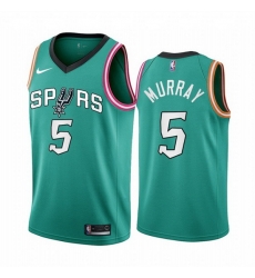 Men San Antonio Spurs 5 Dejounte Murray 2022 23 Teal City Edition Stitched Jersey Men San Antonio Spurs 5 Dejounte Murray 2022 23 Teal City Edition Stitched Jersey