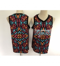 Men's San Antonio Spurs Blank Salute To Service Stitched Basketball Jersey Men's San Antonio Spurs Blank Salute To Service Stitched Basketball Jersey