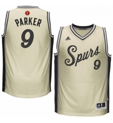 Youth Adidas San Antonio Spurs 9 Tony Parker Swingman Cream 2015 16 Christmas Day NBA Jersey Youth Adidas San Antonio Spurs 9 Tony Parker Swingman Cream 2015 16 Christmas Day NBA Jersey