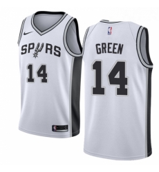 Youth Nike San Antonio Spurs 14 Danny Green Swingman White Home NBA Jersey Association Edition Youth Nike San Antonio Spurs 14 Danny Green Swingman White Home NBA Jersey Association Edition