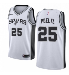 Youth Nike San Antonio Spurs 25 Jakob Poeltl Swingman White NBA Jersey Association Edition Youth Nike San Antonio Spurs 25 Jakob Poeltl Swingman White NBA Jersey Association Edition