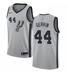 Youth Nike San Antonio Spurs 44 George Gervin Authentic Silver Alternate NBA Jersey Statement Edition Youth Nike San Antonio Spurs 44 George Gervin Authentic Silver Alternate NBA Jersey Statement Edition