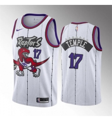 Men Toronto Raptors 17 Garrett Temple White Classic Edition Stitched Basketball Jersey Men Toronto Raptors 17 Garrett Temple White Classic Edition Stitched Basketball Jersey