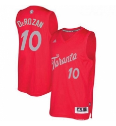 Mens Adidas Toronto Raptors 10 DeMar DeRozan Authentic Red 2016 2017 Christmas Day NBA Jersey Mens Adidas Toronto Raptors 10 DeMar DeRozan Authentic Red 2016 2017 Christmas Day NBA Jersey