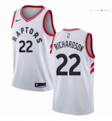 Mens Nike Toronto Raptors 22 Malachi Richardson Swingman White NBA Jersey Association Edition Mens Nike Toronto Raptors 22 Malachi Richardson Swingman White NBA Jersey Association Edition