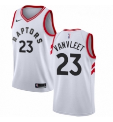Mens Nike Toronto Raptors 23 Fred VanVleet Authentic White NBA Jersey Association Edition Mens Nike Toronto Raptors 23 Fred VanVleet Authentic White NBA Jersey Association Edition
