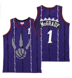 Raptors 1 Tracy McGrady Purple Gray Logo Retro Jersey 6 Raptors 1 Tracy McGrady Purple Gray Logo Retro Jersey 6