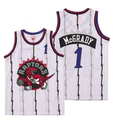 Raptors 1 Tracy McGrady White Big Gray Red Logo Retro Jersey0 Raptors 1 Tracy McGrady White Big Gray Red Logo Retro Jersey0
