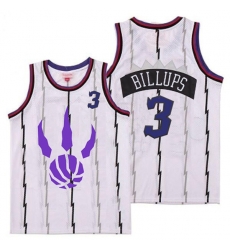 Raptors 3 Chauncey Billups White Logo Retro Jersey 4 Raptors 3 Chauncey Billups White Logo Retro Jersey 4